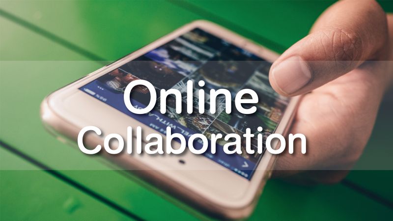 ภาพปกเนื้อหา-ทักษะการใช้งานแอปพลิเคชันบนออนไลน์ (Online Collaboration)