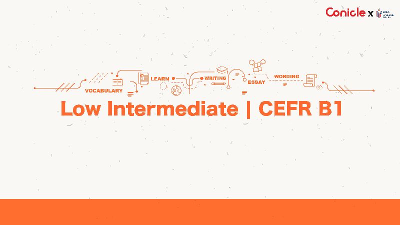 ภาพปกเนื้อหา-ไวยากรณ์ 4 ระดับกลาง B1 (Grammar 4 | Low Intermediate | CEFR B1)