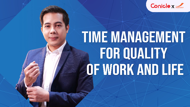 ภาพปกเนื้อหา-การบริหารเวลาเพื่อคุณภาพงาน และคุณภาพชีวิต (Time Management for Quality of Work & Life)