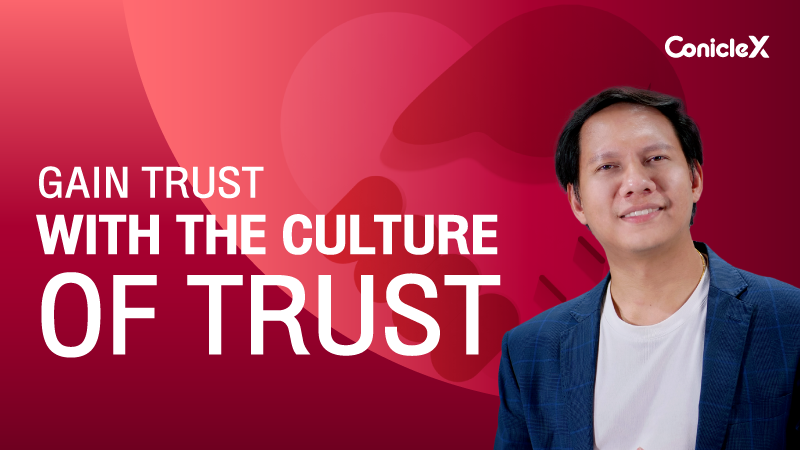 ภาพปกเนื้อหา-สร้างความเชื่อใจด้วยวัฒนธรรมของความเชื่อใจกันในองค์กร (Gain Trust with the Culture of Trust)