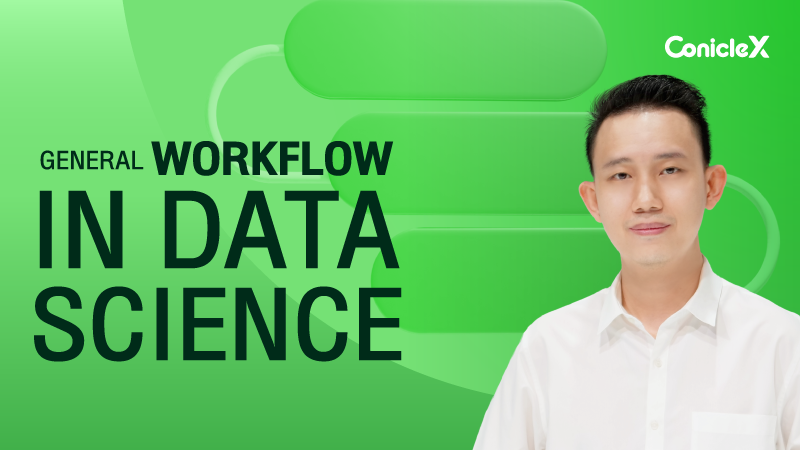 ภาพปกเนื้อหา-กระบวนการพื้นฐานในงาน Data Science (General Workflow in Data Science)