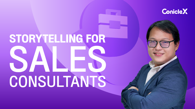 ภาพปกเนื้อหา-เทคนิคการ Storytelling แบบที่ปรึกษาการขาย (Storytelling for Sales Consultants)