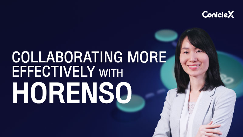 ภาพปกเนื้อหา-ทำงานเป็นทีมอย่างมีประสิทธิภาพ ด้วยการสื่อสารแบบ HORENSO (Collaborating More Effectively with HORENSO)