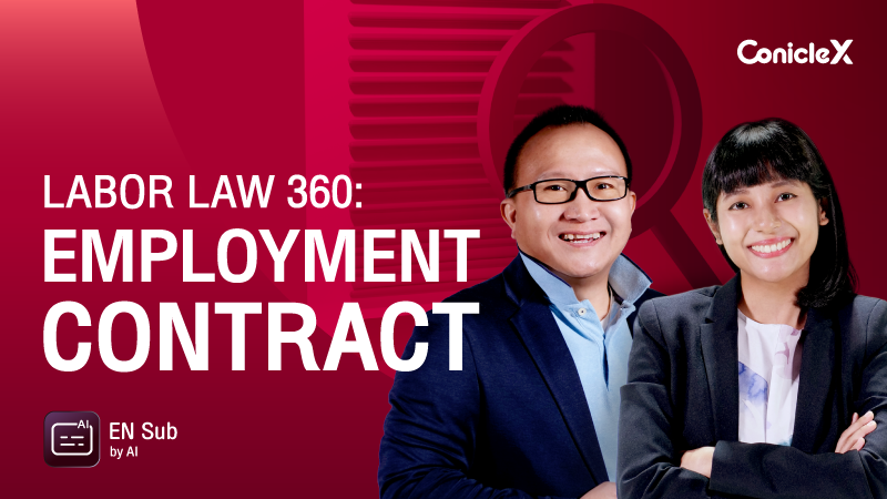 ภาพปกเนื้อหา-กฎหมายแรงงานน่ารู้ ตอน สัญญาจ้างงาน (Labor Law 360: Employment Contract)